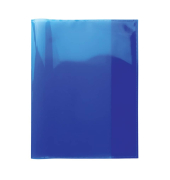 Hefth&uuml;lle PLUS quart PP blau