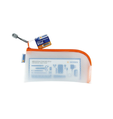 Rei&szlig;verschlusstasche 23x11cm orange