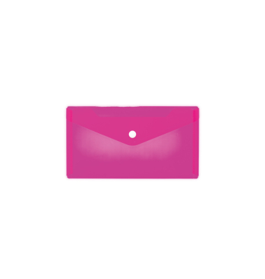 Brieftasche PP DIN lang transparent pink