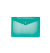 Brieftasche PP A5 transparent t&uuml;rkis