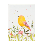 Notizbuch 64 407, Sparrow, mehrfarbig, A5, blanko, 100 Blatt / 200 Seiten