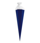 Bastel-Schult&uuml;te 98 102, blau, 85cm, 6-eckig