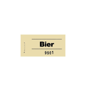 Blockgutscheine gelb Bier