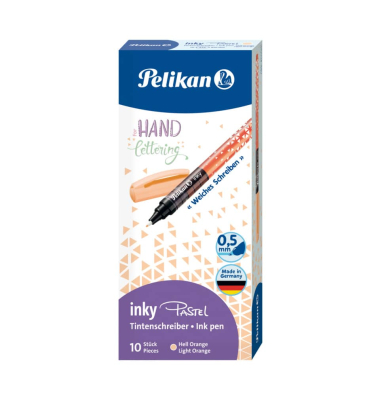 Tintenschreiber Inky Pastellorange