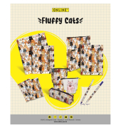Schulpaket Fluffy Cats sortiert