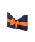 Briefkarten 18211671002 Dackel neonorange