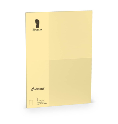 Briefkarten 220772519 DIN B6 - 12,5 cmx17,6 cm 225g planliegend sandbraun