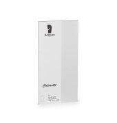 Briefkarten 220703511 Din lang Hoch doppelt 225g hellgrau