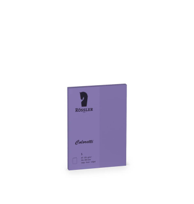 Briefkarten 220709592 A7 225g lila