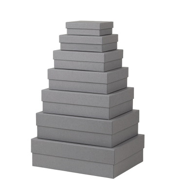 Geschenkkarton Dark Grey
