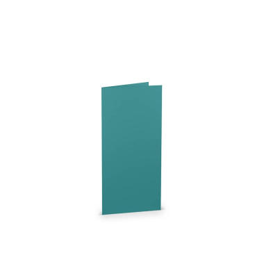 Briefkarten 16400391 Din lang 100mm x 200mm (BxH) 220g ocean