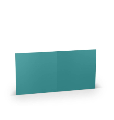 Briefkarten 16407591 Hoch doppelt 157mm x 157mm (BxH) 220g planliegend ocean