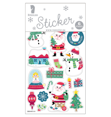 Weihnachtsetikett