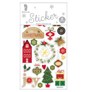 Weihnachtsetikett