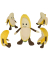 Pl&uuml;schfigur Banane sch&auml;lbar