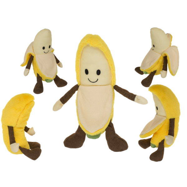 Out of the Blue Plüschfigur Banane schälbar 4029811501908 Out of the Blue