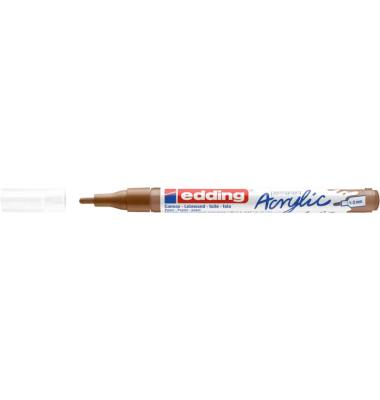 Acrylmarker 1-2mm haselnuss