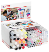 Thekendisplay Acrylmarker sortiert