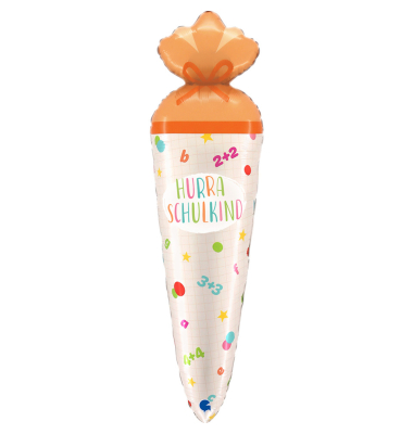 Folienballon Schult&uuml;te 89 cm
