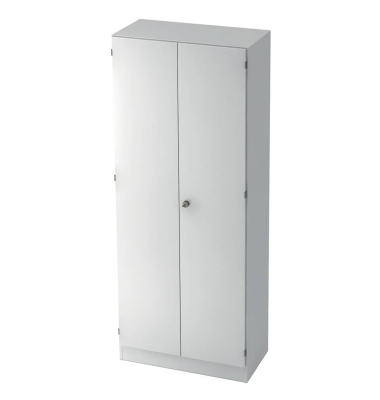 Fl&uuml;gelt&uuml;renschrank MONT.V6100/W/W/SG, wei&szlig;