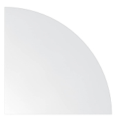 Verkettungsplatte 80x80cm wei&szlig;
