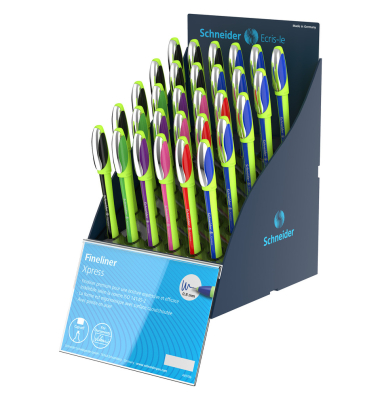 Fineliner Xpress sortiert