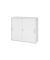 Schiebet&uuml;renschrank MONT.V1753S/W/W/RE, wei&szlig;/wei&szlig;