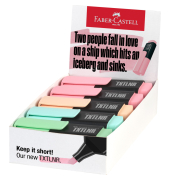 Textmarker 154211, Box (10 #), Pastellfarben sortiert, 1-3mm Keilspitze