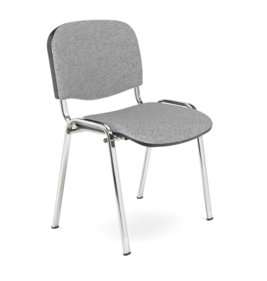 Besucherstuhl o.AL grau