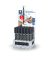 Folienstift duo permanent marker, 348-9 CA30, silber/wei&szlig;