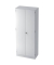 Garderobenschrank 1Boden 5OH Solid wei&szlig;