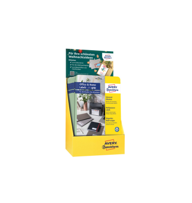 Etiketten Thekendisplay 48676, wei&szlig;, 105x148mm, rechteckig
