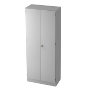 Fl&uuml;gelt&uuml;renschrank MONT.V6100/5/5/SG, grau