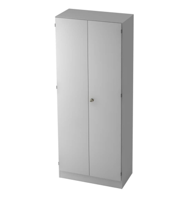 Fl&uuml;gelt&uuml;renschrank MONT.V6100/5/5/SG, grau