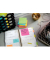 Haftnotizen 654-TFEN-P8+4, Notes Energetic Collection, 76x76mm, farbig sortiert (neongelb/paradisblau/vitalorange/powerpink/neon