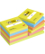 Haftnotizen 654-TFEN-P8+4, Notes Energetic Collection, 76x76mm, farbig sortiert (neongelb/paradisblau/vitalorange/powerpink/neon