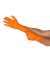 Chemikalienschutzhandschuhe, orange, Gr&ouml;&szlig;e M