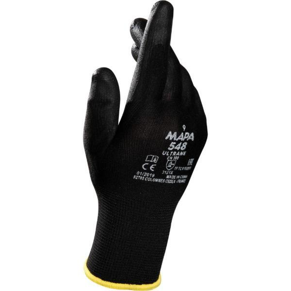 Mapa Mechanikschutzhandschuhe, schwarz 3245425484111 Mapa 12 Stück