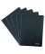 Notizbuch 25455, Lyreco Poly Design - Serie, schwarz, A4, kariert, 80g, 50 Blatt / 100 Seiten