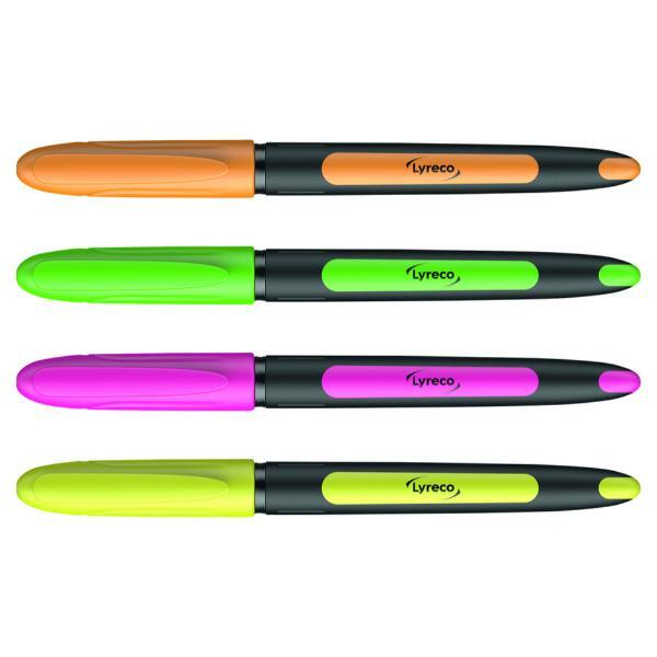 Alpedia Textmarker JP9950, farbig sortiert, Keil 3662168059268 Alpedia 4 Stück