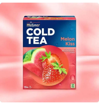 Fr&uuml;chtetee Cold Tea 109394, Melon Kiss, in Beuteln