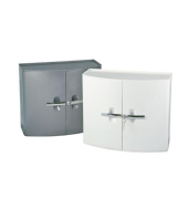 22073 Verbandschrank Sani Cab Farbe: Silber Leer