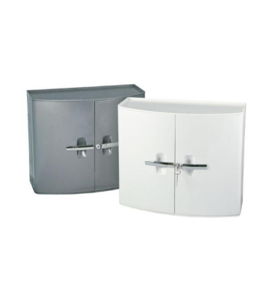 22073 Verbandschrank Sani Cab Farbe: Silber Leer