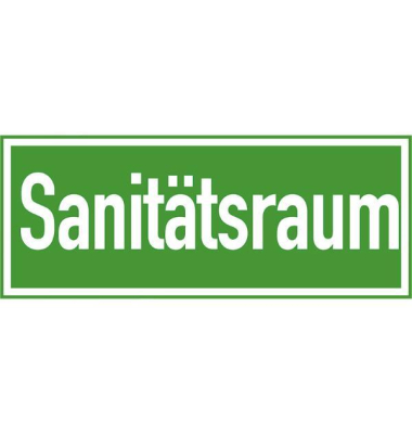 26004 Rettungszeichen Sanit&auml;tsraum