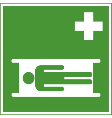 26005 Rettungszeichen Krankentrage