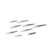 56080 Splitterpinzette, gerade, stumpf, 8 cm