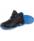 Sicherheitshochschuh, schwarz/blau
