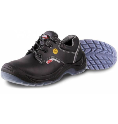 Sicherheitshalbschuhe, schwarz