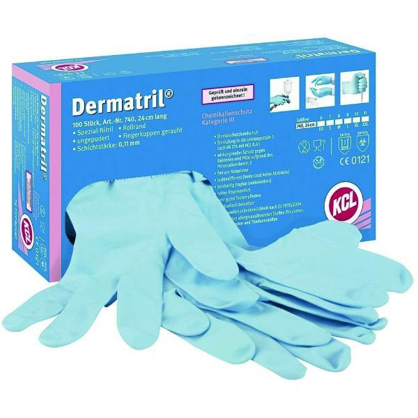 RESISTANT ELYSEE® Handschuhe Nylon   Nitril   PVC Gr8 Schwarz   Gelb CAT 1