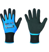 Arbeitshandschuhe, schwarz/blau